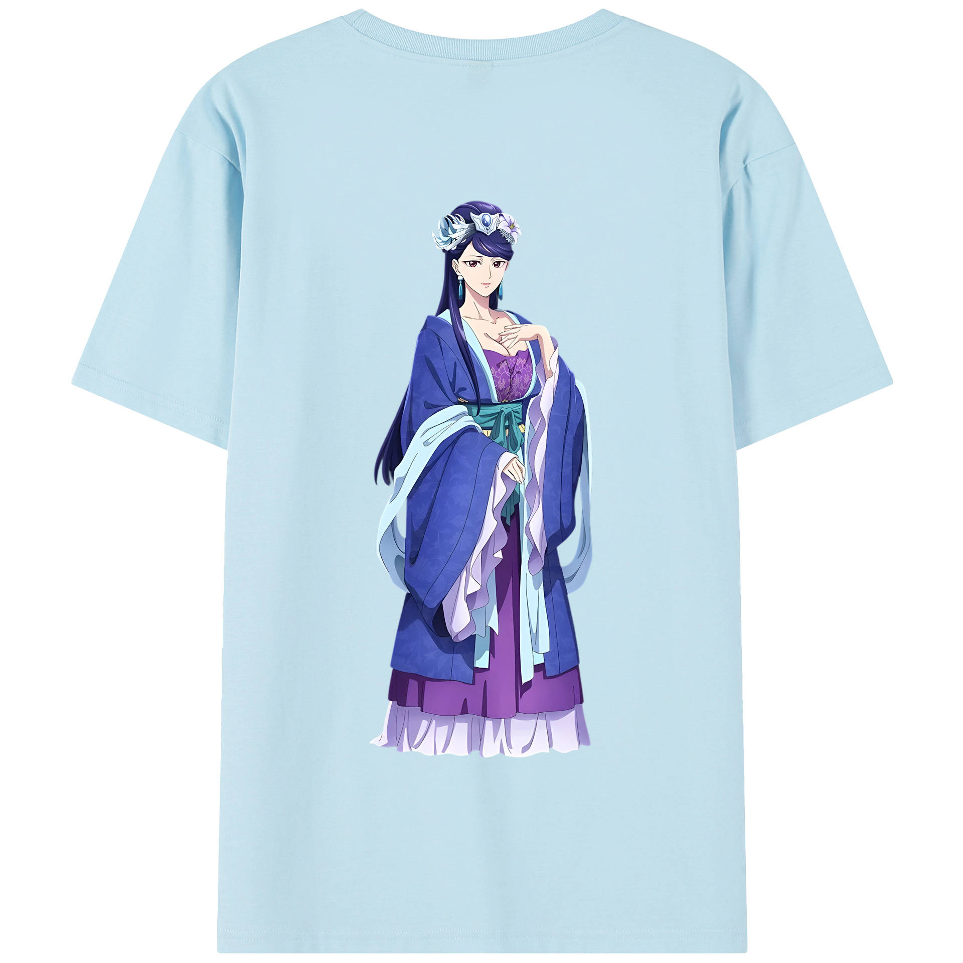 （画像用） 薬屋のひとりごと The Apothecary Diaries 綿100％半袖Tシャツ（背面プリント）
